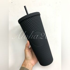 Starbucks Matte Black Studded Tumbler